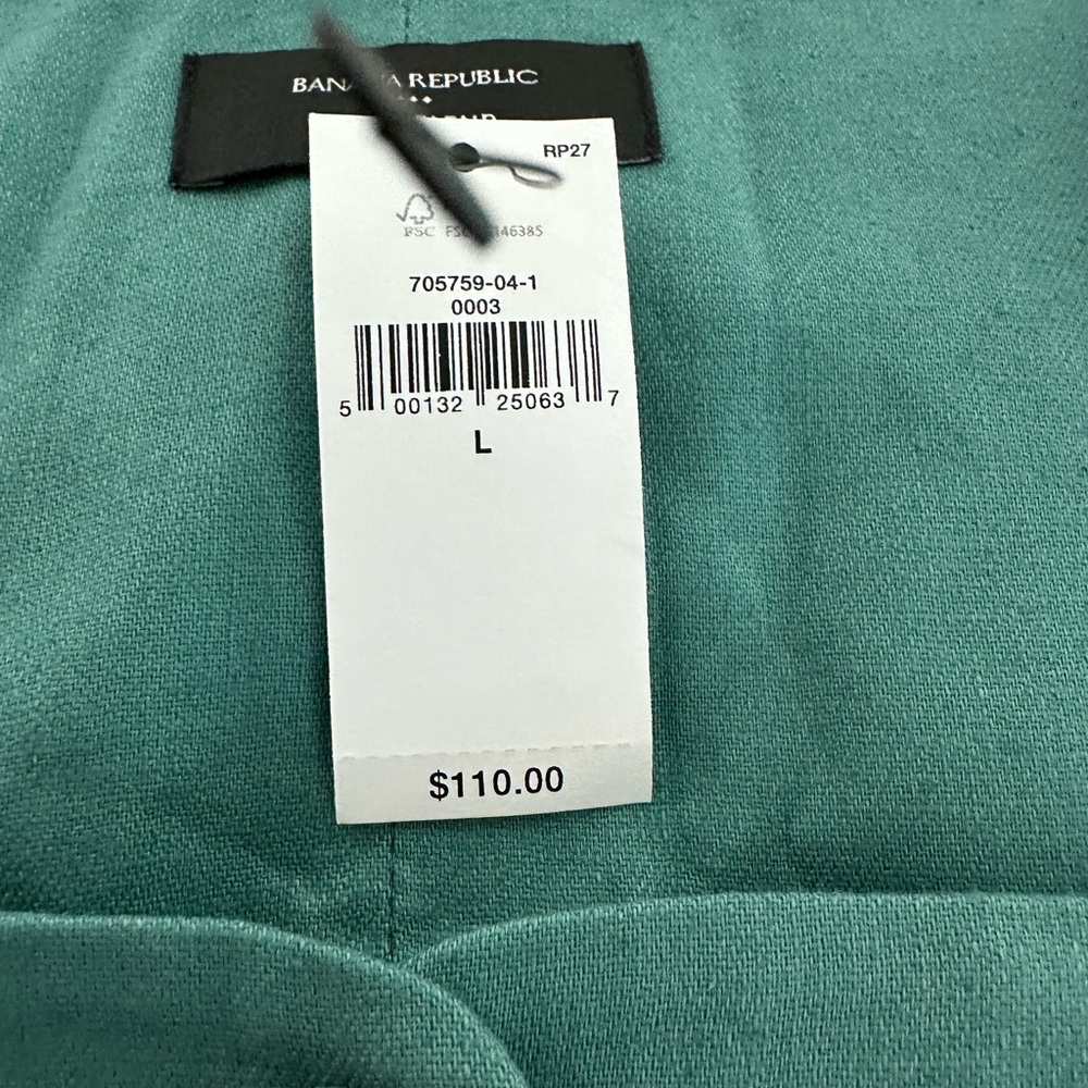 Banana Republic Green Sleeveless Sheath Dress - Picture 5 of 7